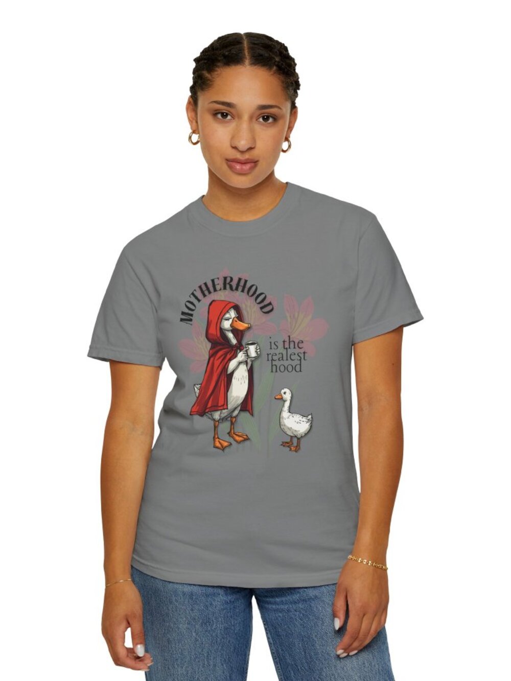 Motherhood is the Realest Hood T-Shirt